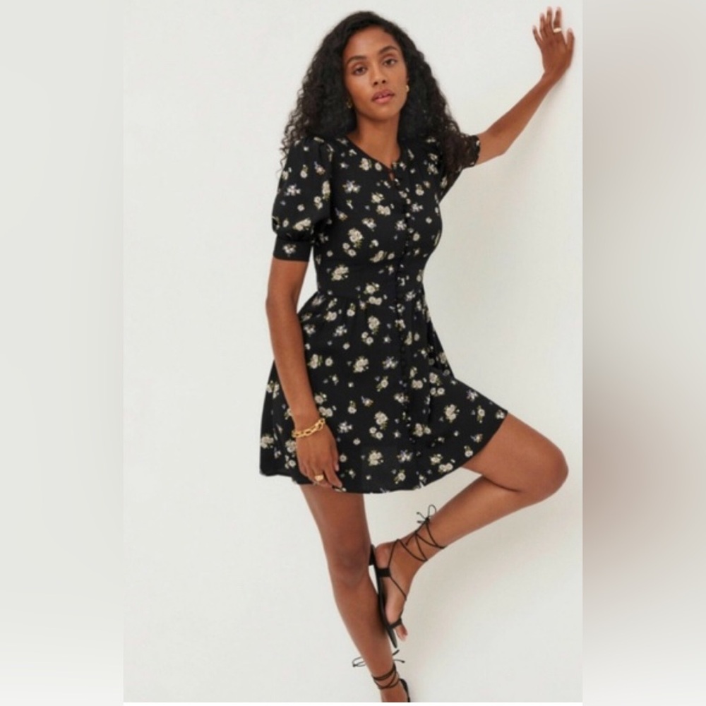 Reformation Maylin Dress Daisy Floral